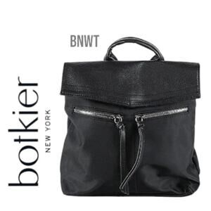 BNWT Botkier Black Nylon Backpack